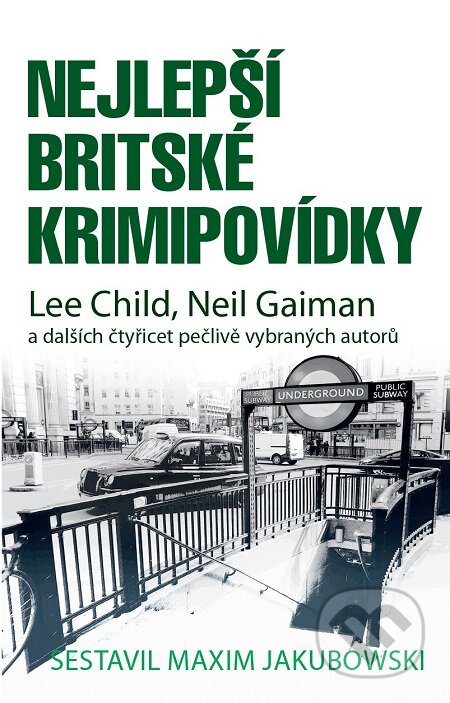 E-kniha: Nejlepší britské krimipovídky (Lee Child a Neil Gaiman)