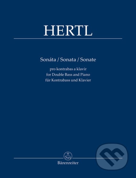 Sonáta / Sonata / Sonate - František Hertl, Bärenreiter Praha, 2016