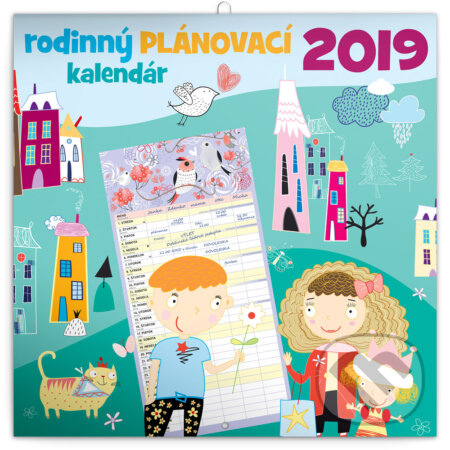 Rodinný plánovací kalendár 2019, Presco Group, 2018