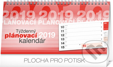 Týždenný plánovací kalendár 2019, Presco Group, 2018