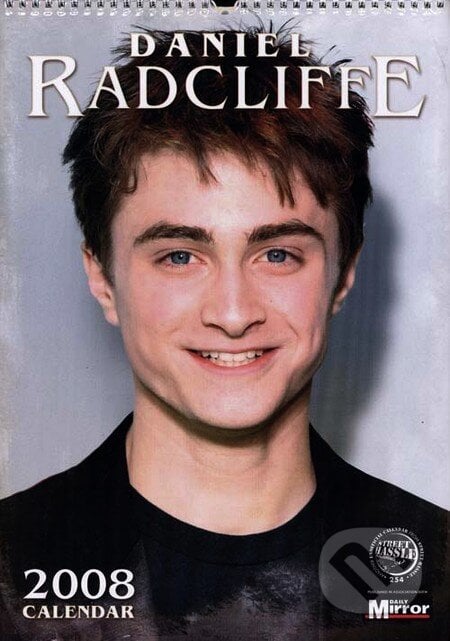 Daniel Radcliffe 2008 - nástěnný kalendář, Cure Pink, 2007