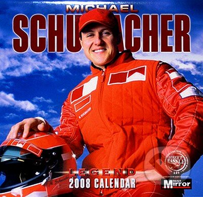 Michael Schumacher 2008 - nástěnný kalendář, Cure Pink, 2007