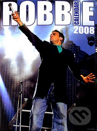 Robbie 2008 - nástěnný kalendář, Cure Pink, 2007