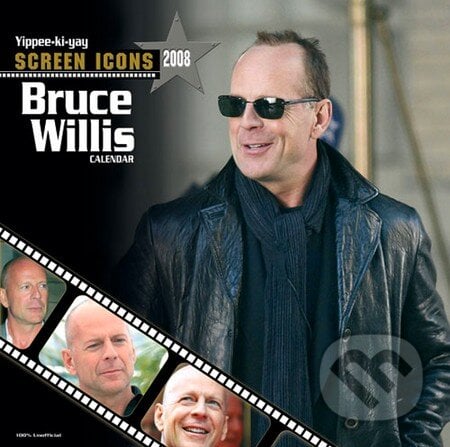 Screen Icons Bruce Willis 2008 - nástěnný kalendář, Cure Pink, 2007