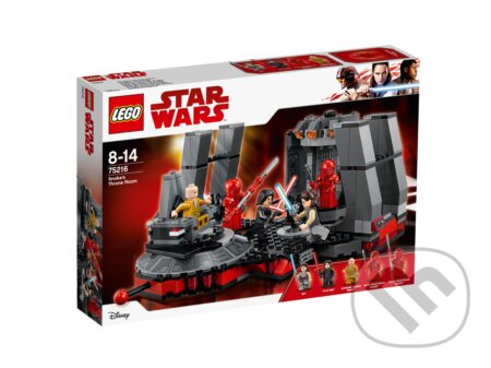 LEGO Star Wars 75216 Snokeova trónna sieň, LEGO, 2018