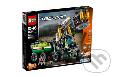 LEGO Technic 42080 Lesnícky stroj, LEGO, 2018