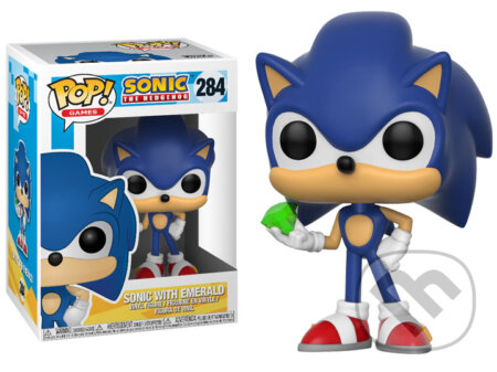 Funko POP! Games: Sonic: Sonic with Emerald, Magicbox FanStyle, 2020