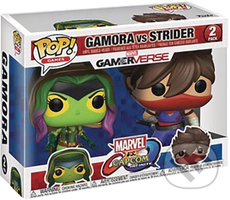 Funko POP! Games Marvel vs. Capcom Infinite: Gamora vs Strider 2-PACK, Funko, 2018