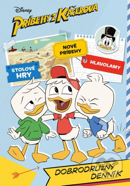 Príbehy z Káčerova: Zábavný denník (Stolové hry, nové príbehy, hlavolamy) - kniha z kategorie Beletrie pro děti