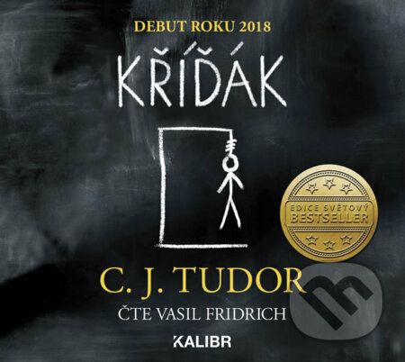 Kříďák - audioknihovna - C.J. Tudor, Audioknihovna, 2018