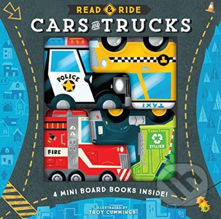 Read and Ride: Cars and Trucks - Troy Cummings (ilustrácie) - kniha z kategorie Pro děti