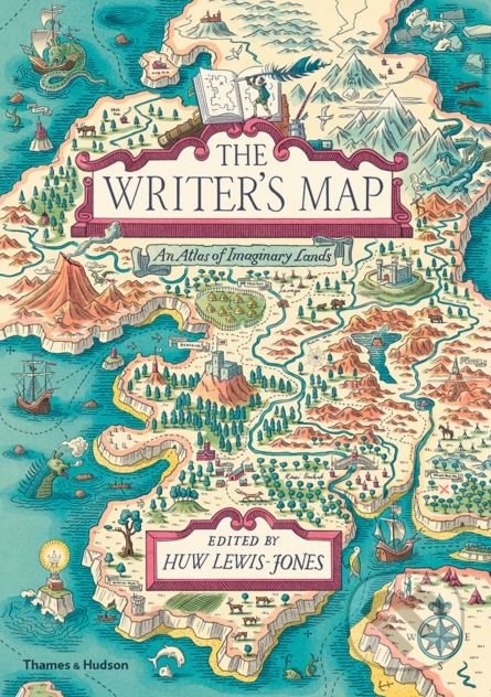 The Writers Map - Huw Lewis-Jones, Thames & Hudson, 2018