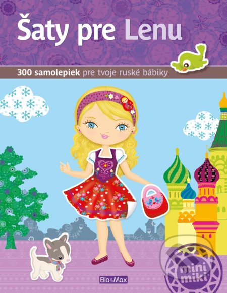 Šaty pre Lenu (300 samolepiek pre tvoje ruské bábiky)