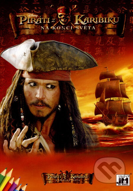 Piráti z Karibiku: Na konci světa/Piráti Karibiku - Na konci sveta (vymaľovanka), Jiří Models, 2008