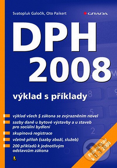 Kniha: DPH 2008 (Grada)