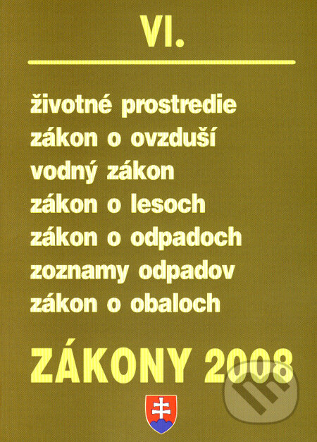Zákony 2008 VI, Poradca s.r.o., 2008