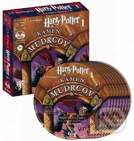 Harry Potter a Kameň mudrcov (8 CD) - J.K. Rowling, Ikar, 2008