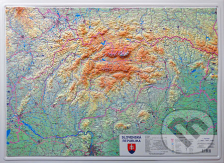 Slovenská republika 1:450 000, SHOCart, 2018