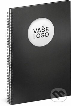 Notes Twin černý/bílý (linkovaný)