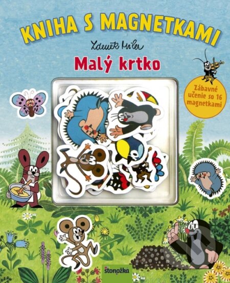 Kniha s magnetkami: Malý krtko - Zdeněk Miler, Ikar, 2018