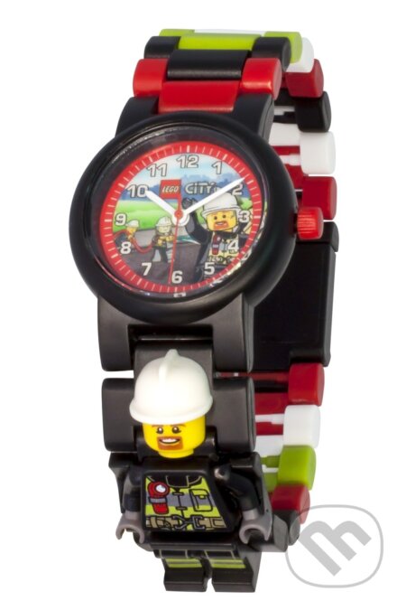 LEGO City Firefighter Hodinky, LEGO, 2018