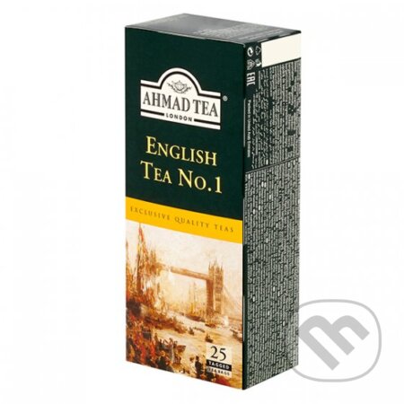 Čierny čaj English Tea No.1, AHMAD TEA, 2018