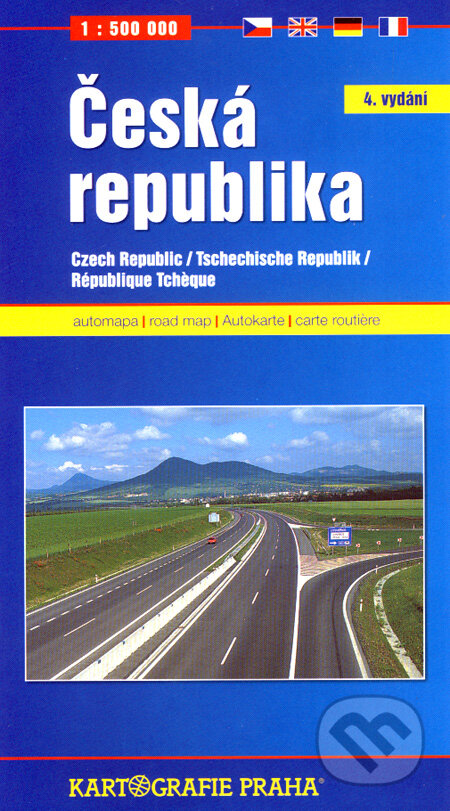 Česká republika 1:500 000, Kartografie Praha, 2007