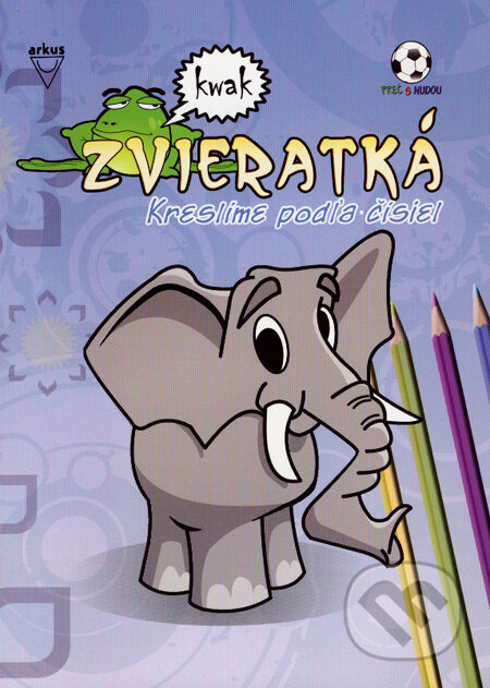Zvieratká - Kreslíme podľa čísiel - kniha z kategorie Pro děti