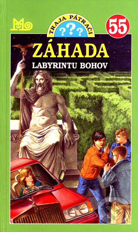 Traja pátrači 55 - Záhada labyrintu bohov - André Marx, Slovenské pedagogické nakladateľstvo - Mladé letá, 2008