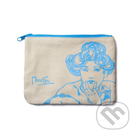 Plátěná etue Alfons Mucha – Emerald