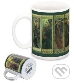 Hrnek Alfons Mucha – The Moon and the Stars