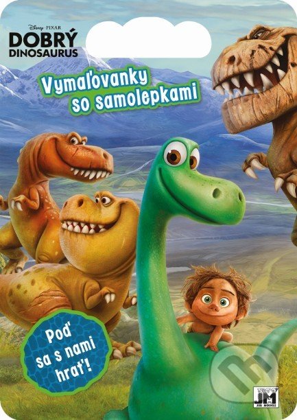 Dobrý dinosaurus - vymaľovanky so samolepkami, Jiří Models, 2018