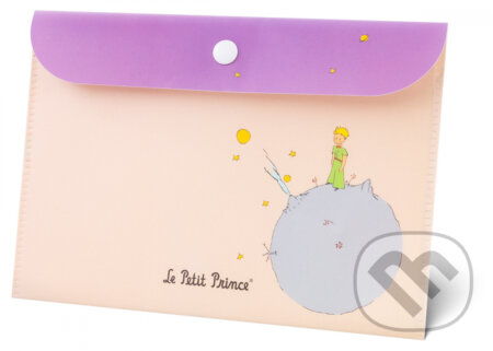 Plastová kapsa s klopou Le Petit (Malý princ - Planeta), Presco Group