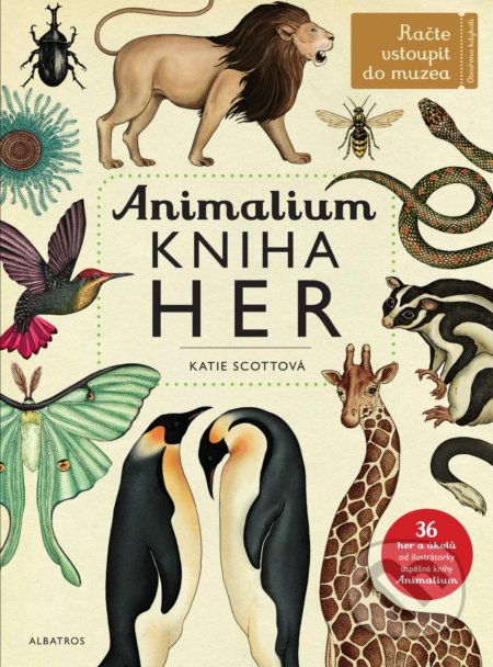 Animalium - kniha her - Katie Scott (ilustrátor), Albatros, 2019