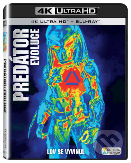 Predátor: Evoluce Ultra HD Blu-ray - Shane Black, Bonton Film, 2018