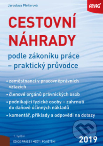Cestovní náhrady podle zákoníku práce 2019 (praktický průvodce) - kniha z kategorie Personální management