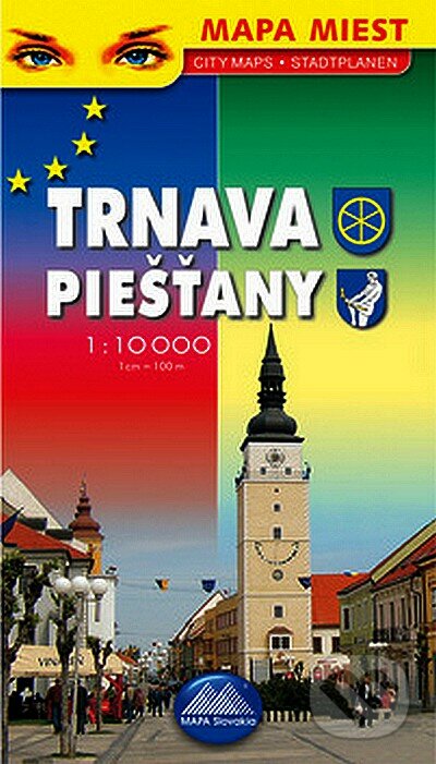 Trnava - Piešťany 1:10 000, Mapa Slovakia, 2008