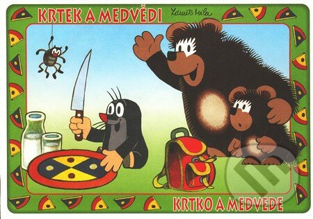 Krtek a medvědi / Krtko a medvede (vymaľovanka), Akim, 2008