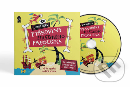 Ptákoviny pirátského papouška (audiokniha) (CD (mp3)) - audiokniha z kategorie Pohádky