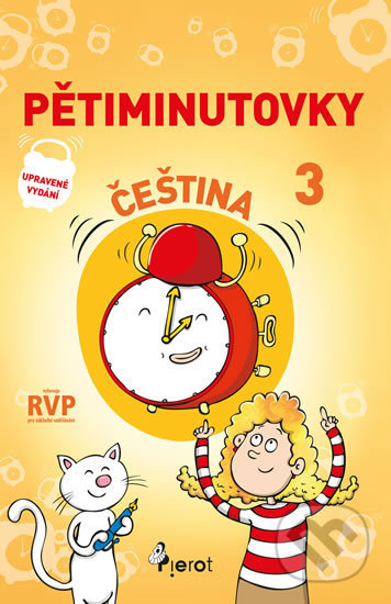 Pětiminutovky čeština pro 3. třídu - Petr Šulc, Libor Drobný (ilustrácie), Pierot, 2019