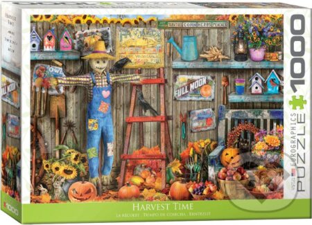 Čas sklizně - puzzle z kategorie 15 - 60 dílků