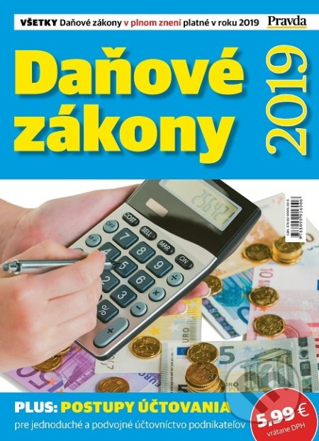 Daňové zákony 2019 - Štefan Hrčka, Perex, 2019