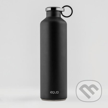 Fľaša EQUA Basic Dark Grey 680 ml (Nerezová termo fľaša)