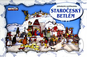 Staročeský betlém - Jednoduchá vystřihovánka