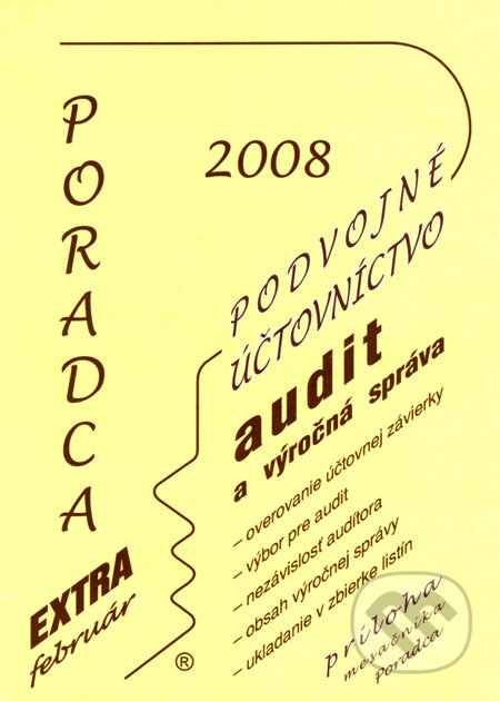 Poradca extra - február 2008 - podvojné účtovníctvo, Poradca s.r.o., 2008