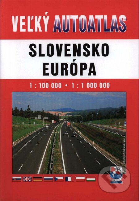 Slovensko, Európa 1:100 000, 1:1 000 000, VKÚ Harmanec, 2003