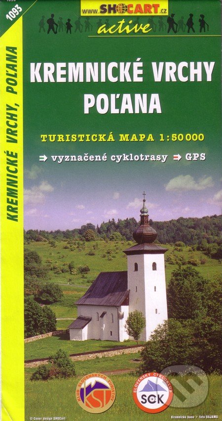 Kremnické vrchy, Poľana 1:50 000, SHOCart, 2017