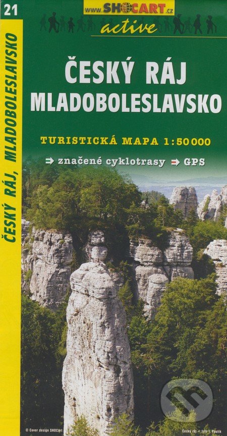 Český ráj, Mladoboleslavsko 1:50 000, SHOCart