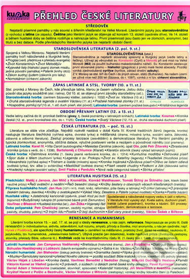 Přehled české literatury - Jiří Kupka - kniha z kategorie 2. stupeň