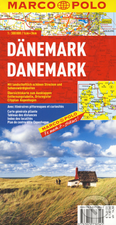 Dänemark/Danemark/Danmark/Denmark 1:300 000, Marco Polo